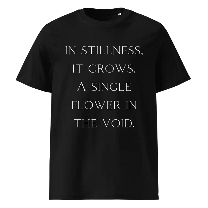 Restless Blooms Organic Cotton T-Shirt product image (1)