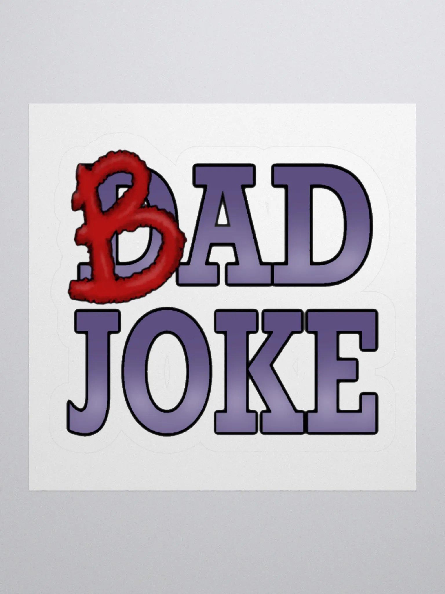 Bad Joke Emote Sticker product image (2)