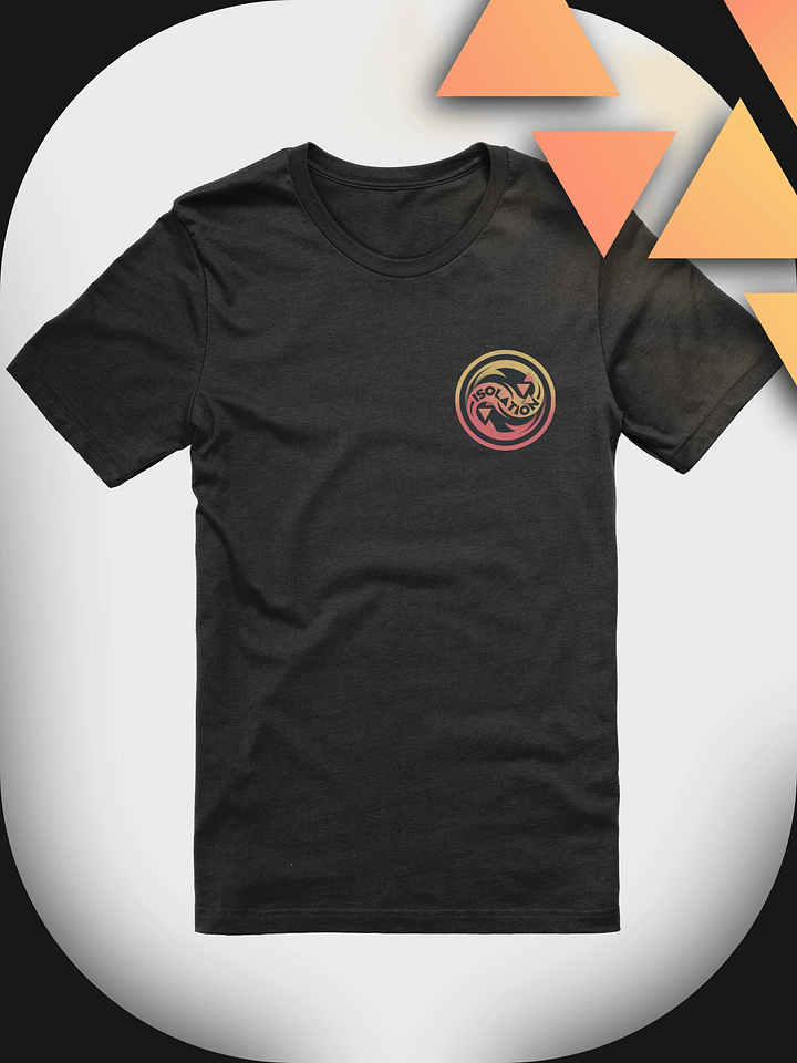 ISOL▲TION — 2024 — LOGO & TEXT (PIN) — SUPERSOFT T-SHIRT product image (1)