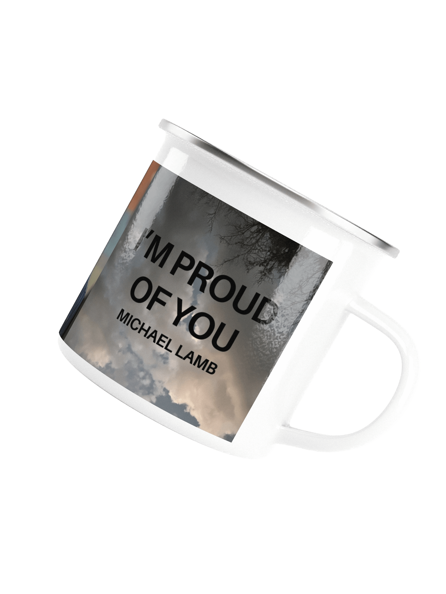 Michael With Pride Enamel Mug product image (5)