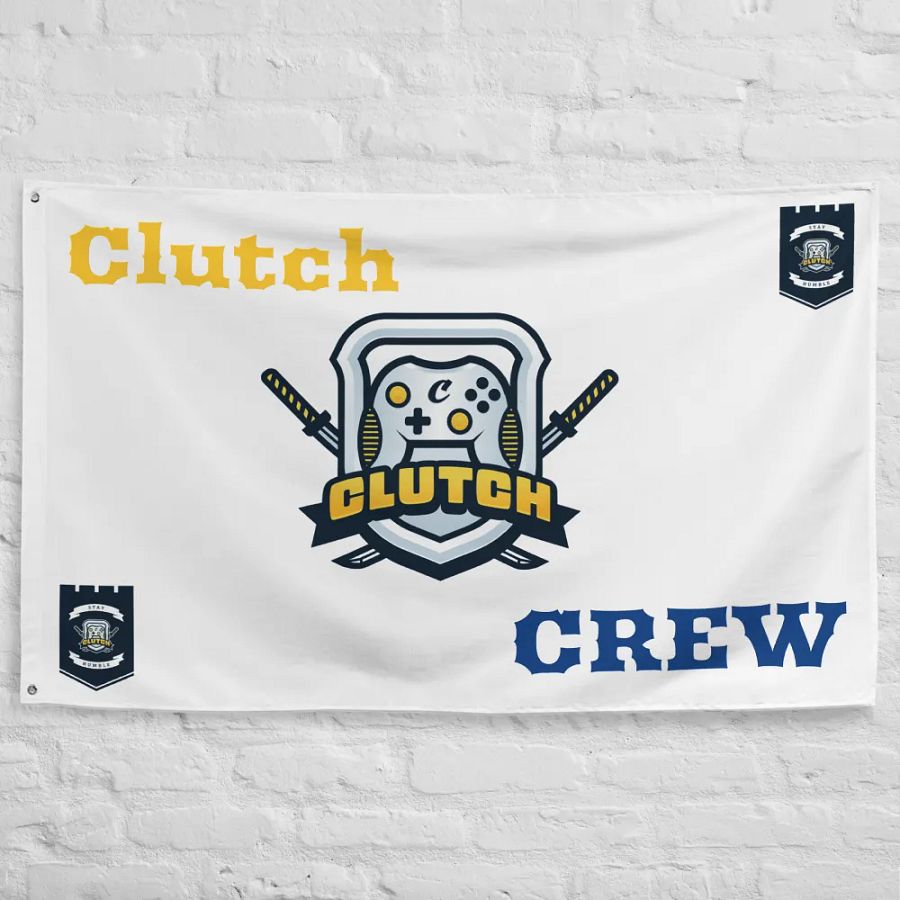 Clutch Crew flag v2 product image (10)