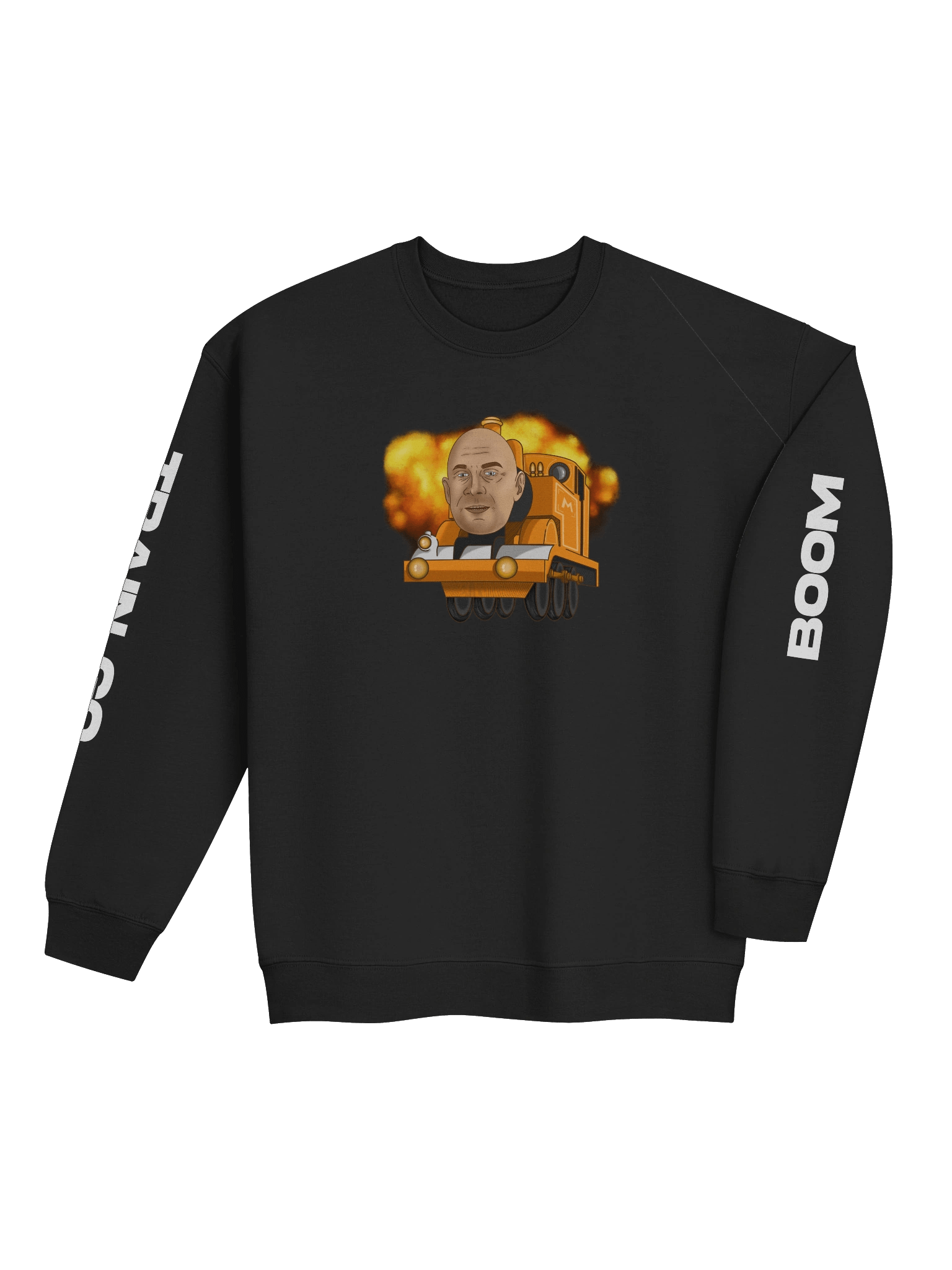 train go boom - crewneck product image (4)