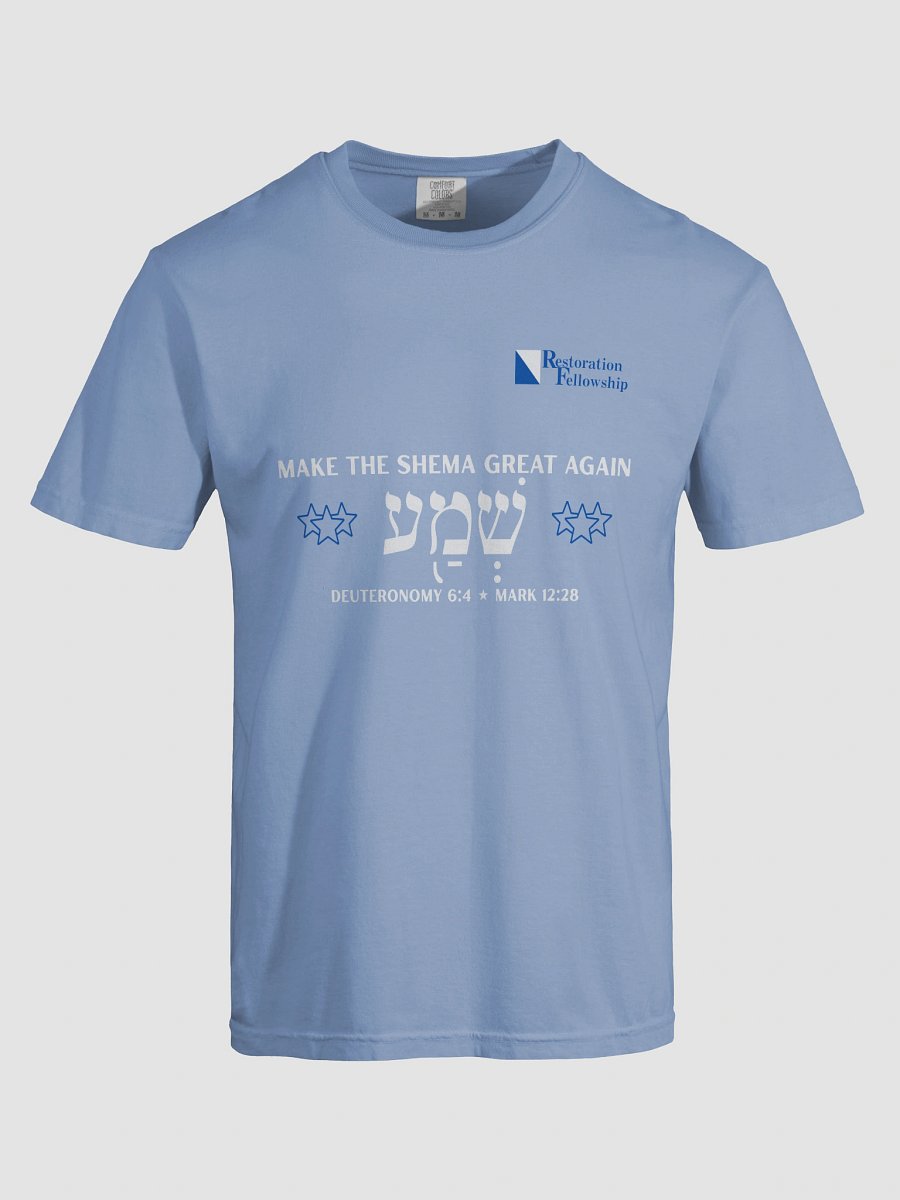 RF Shema Greatest Commandment - One God the Father Comfort Colors Heavyweight Tee product image (7)