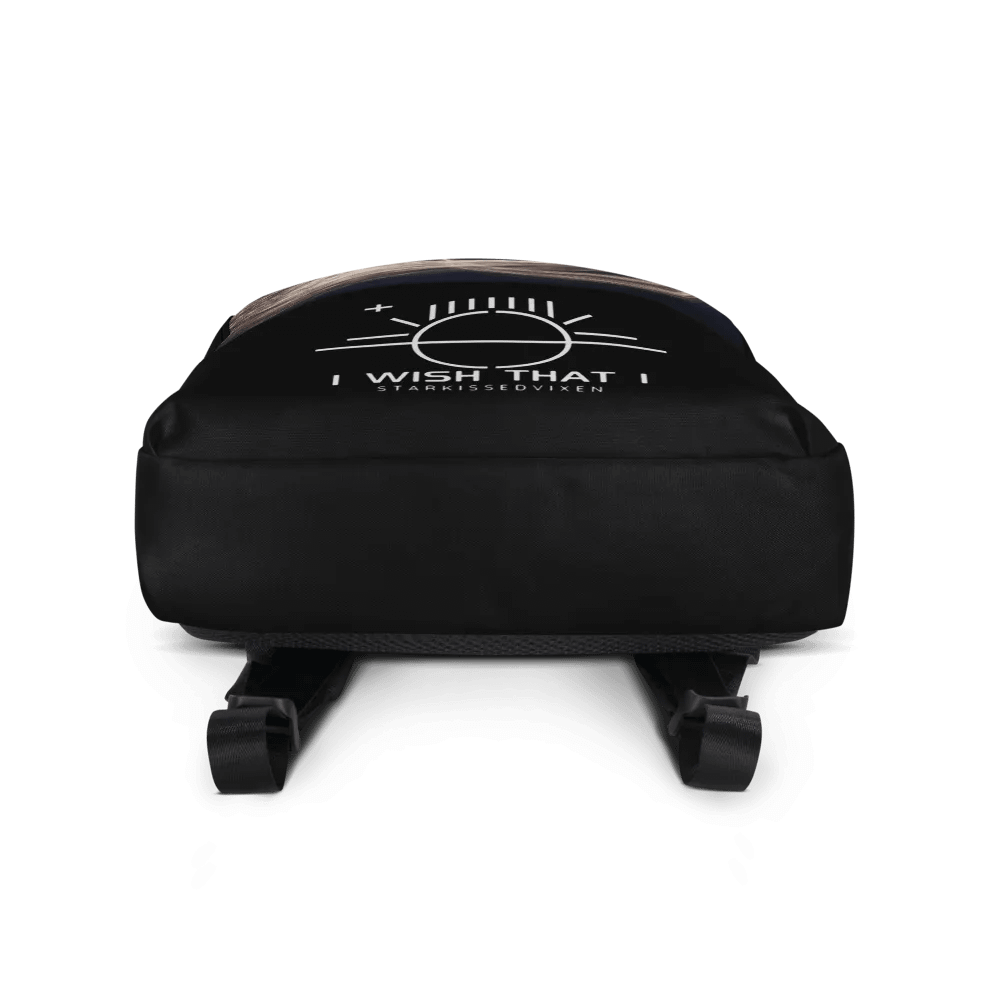 I WISH THAT I Black Hole Music Backpack product image (2)