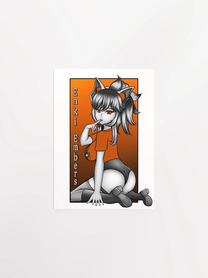 Enki Embers Illustrated Poster product image (2)