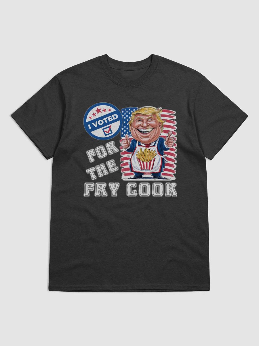 I Voted For The Fry Cook Trump USA Election T-shirt product image (4)