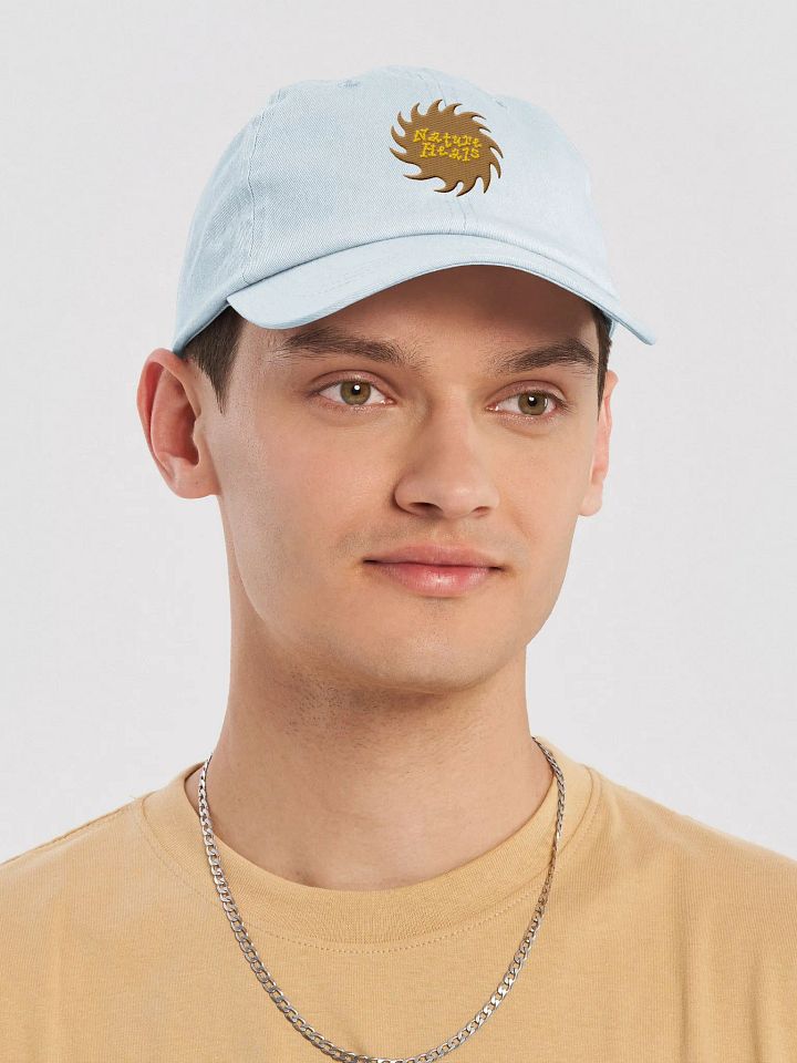 Vintage-Inspired "Nature Heals" Pastel Dad Hat product image (1)