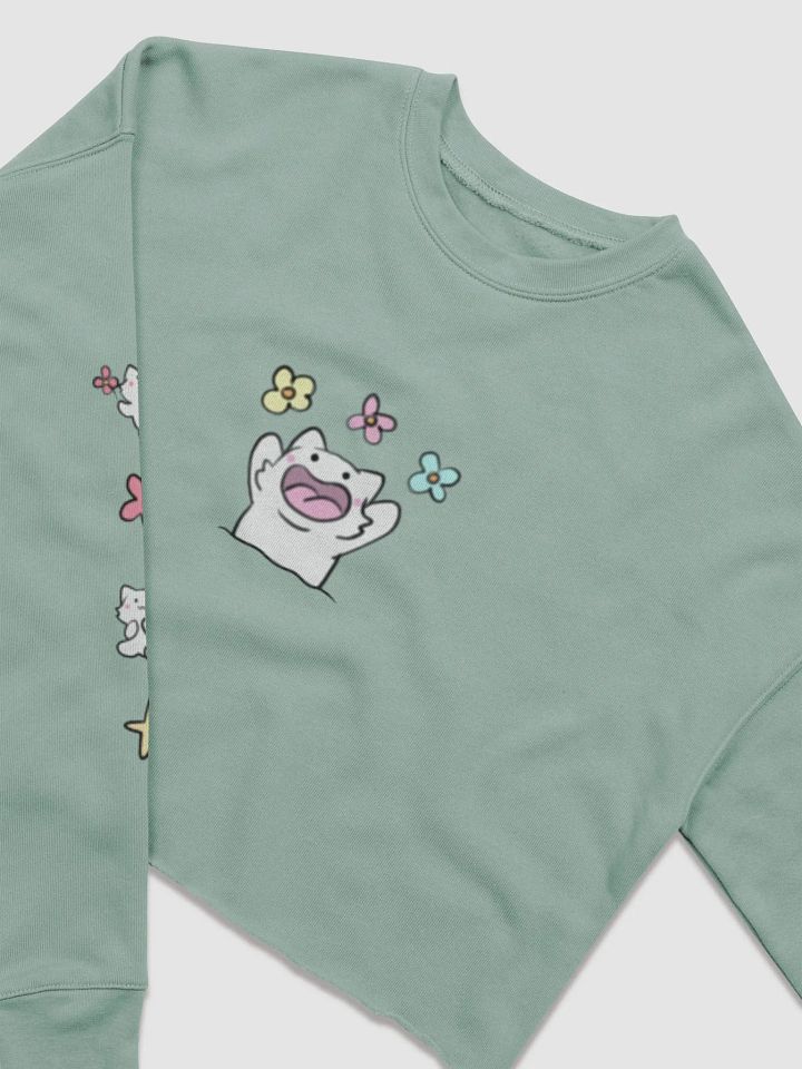 In Bloom Crop Top Hoodie product image (1)