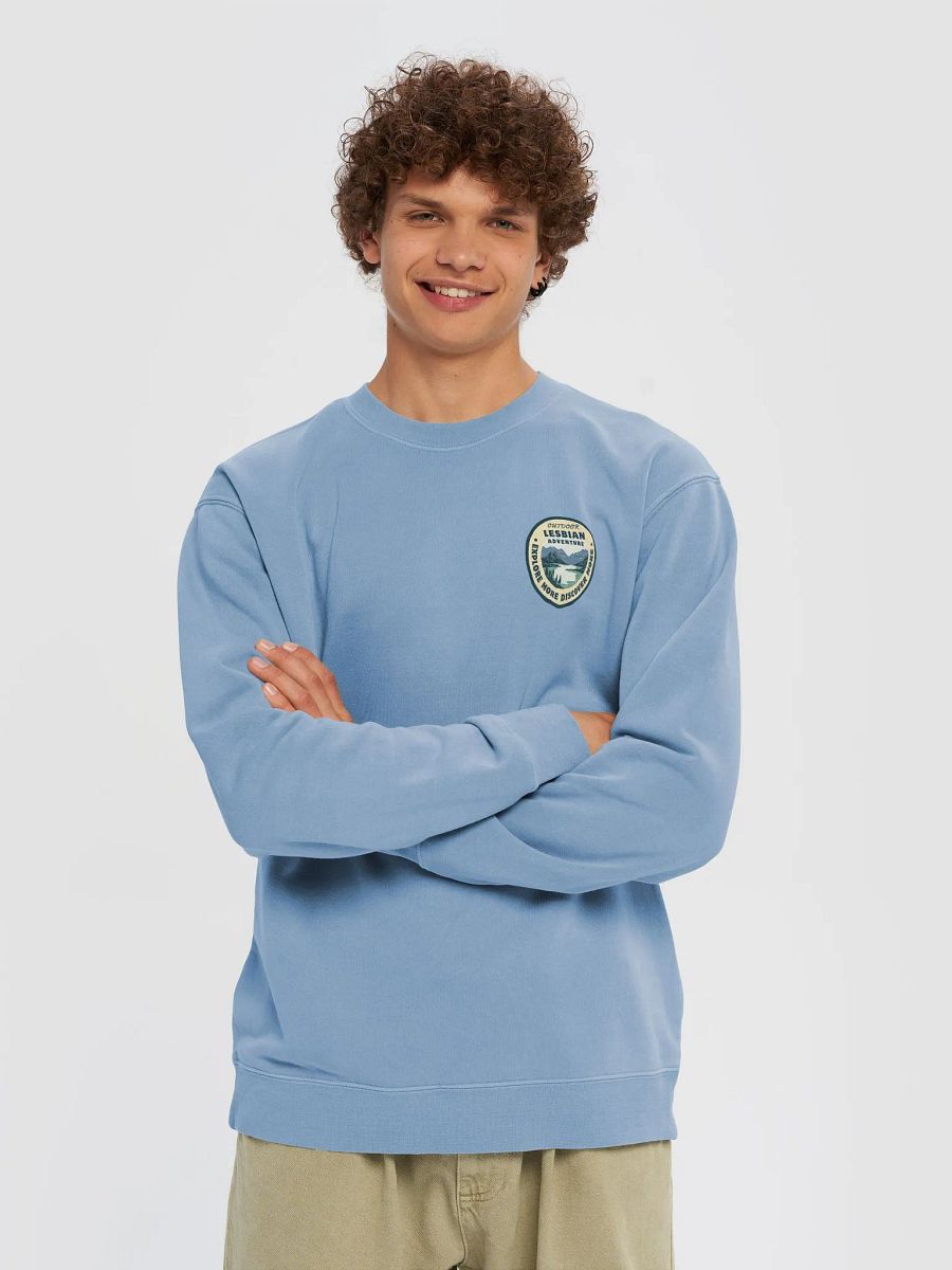 Outdoor Lesbian Adventure Badge Sweatshirt product image (45)