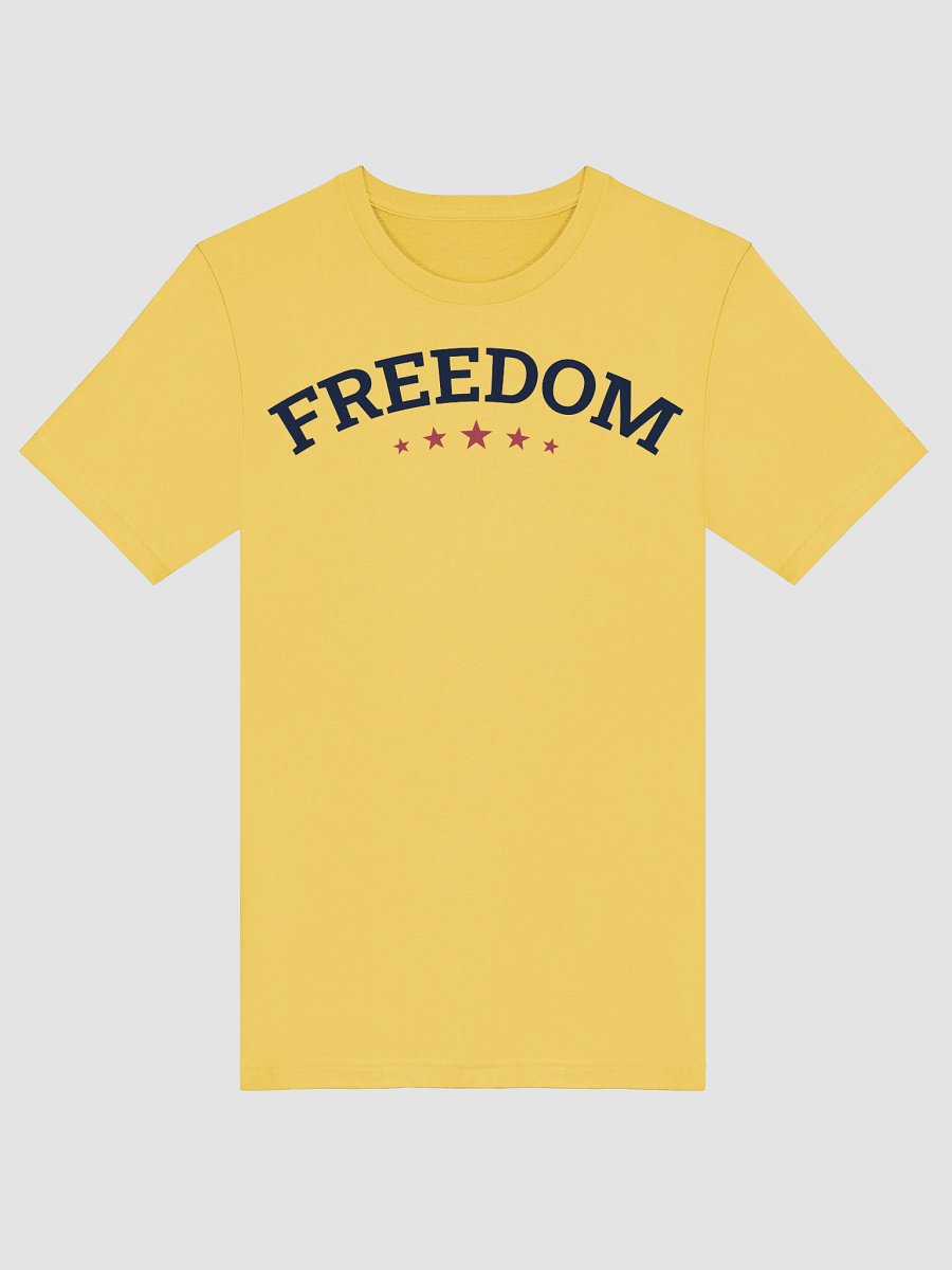 Freedom Typography Supersoft Unisex T-Shirt product image (125)