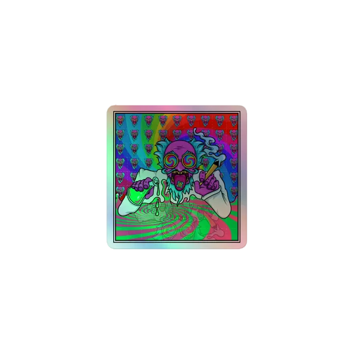 Holographic LSD Sticker product image (1)