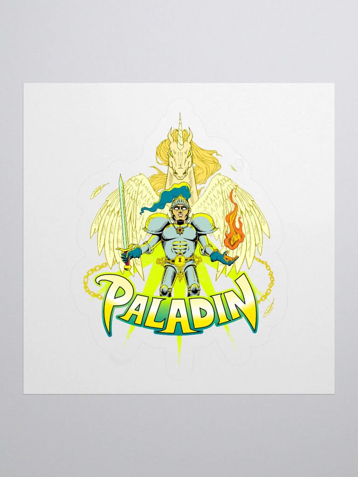 Dark Fantasy Paladin - Sticker product image (1)