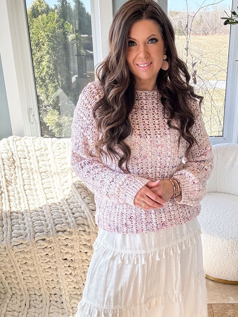 Gum Drop Pullover Crochet Pattern product image (4)