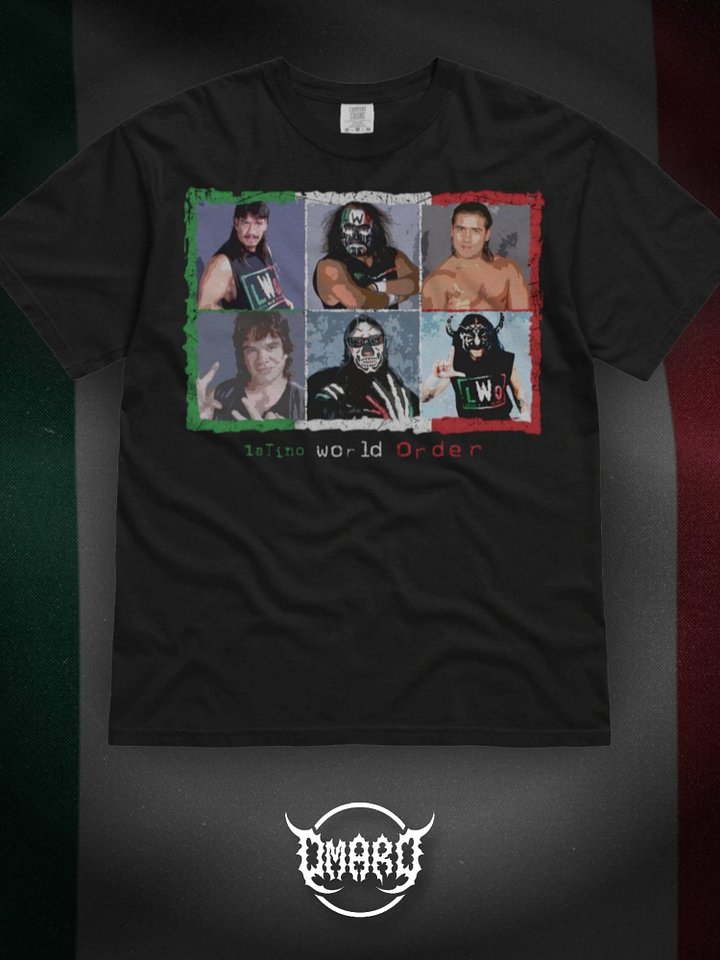 Latino World Order Shirt (Front & Back Design) product image (2)