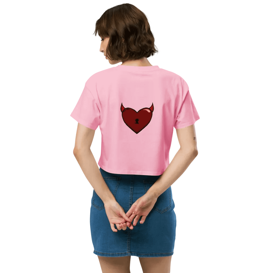forever ❤ est. 1991 - Crop Graphic Tee product image (4)