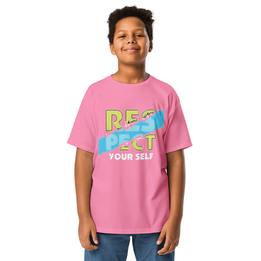 Kids T-Shirt Respect Slogan product image (1)