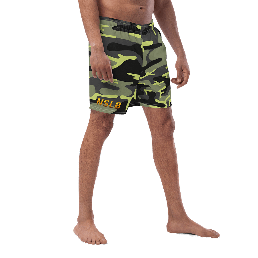 NSLB Camo All-Over Swim Trunks product image (3)