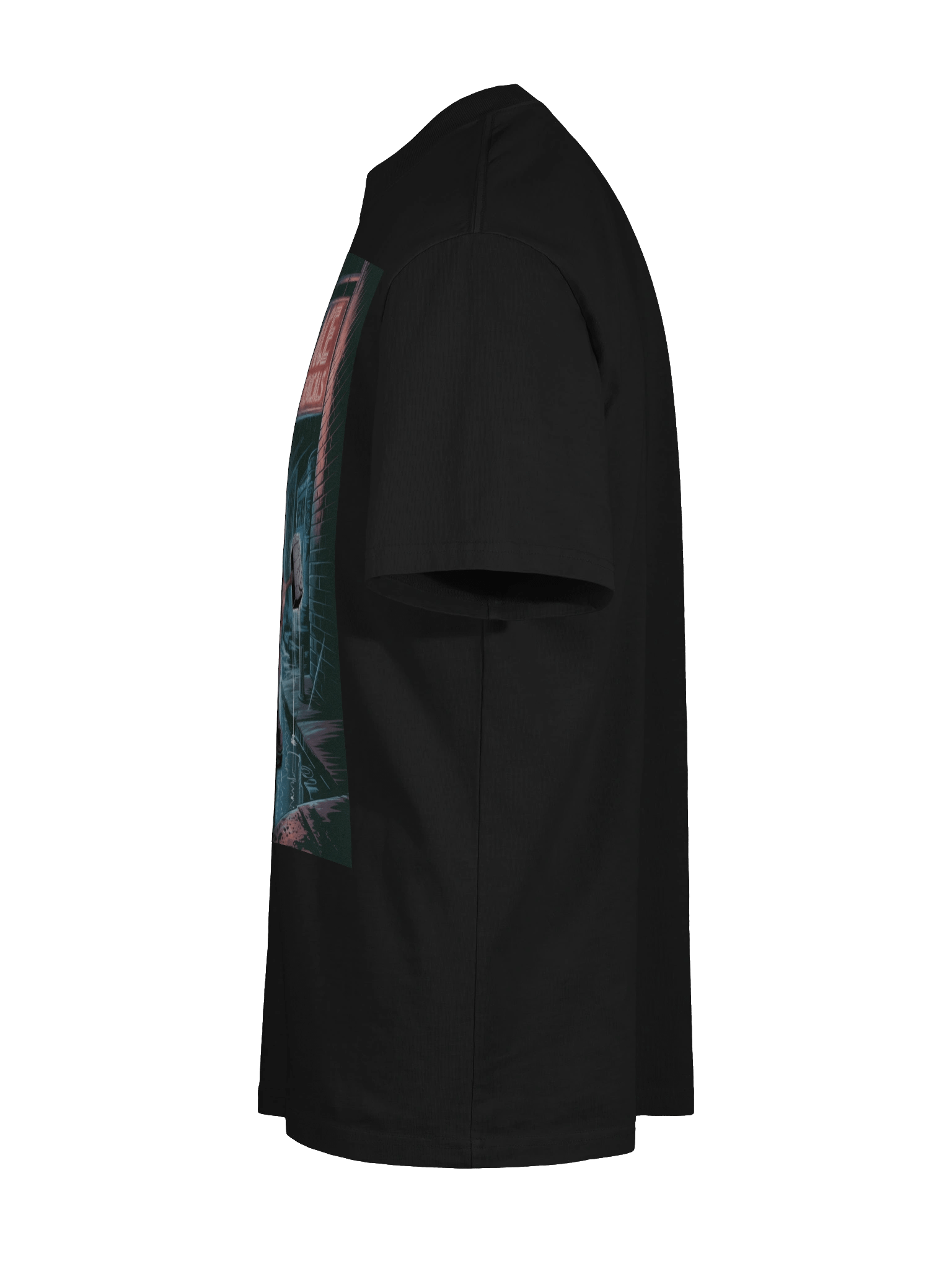 Joker & Harley Quinn 'Ace Chemicals' Rainy Night Hammer Oversized Faded T-Shirt product image (10)