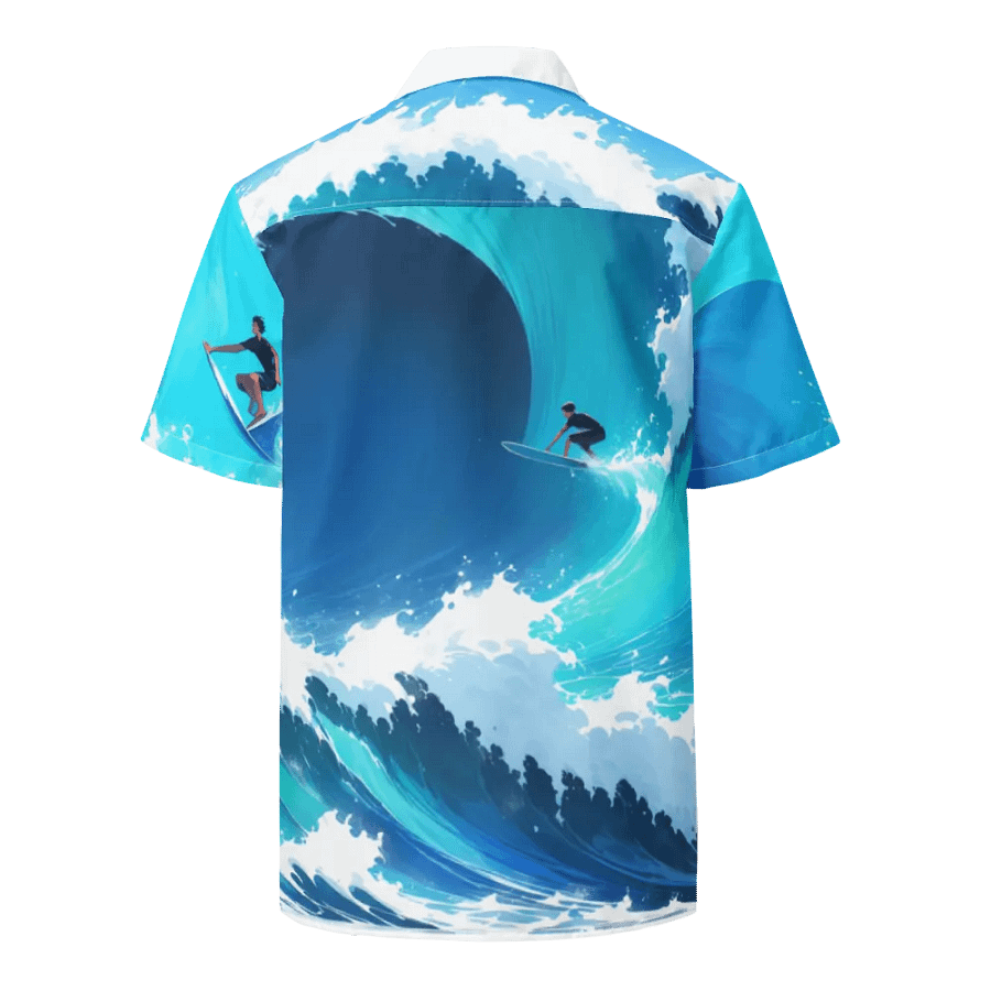 Surfer Hawaiian Shirt – Lightweight Summer Style product image (4)