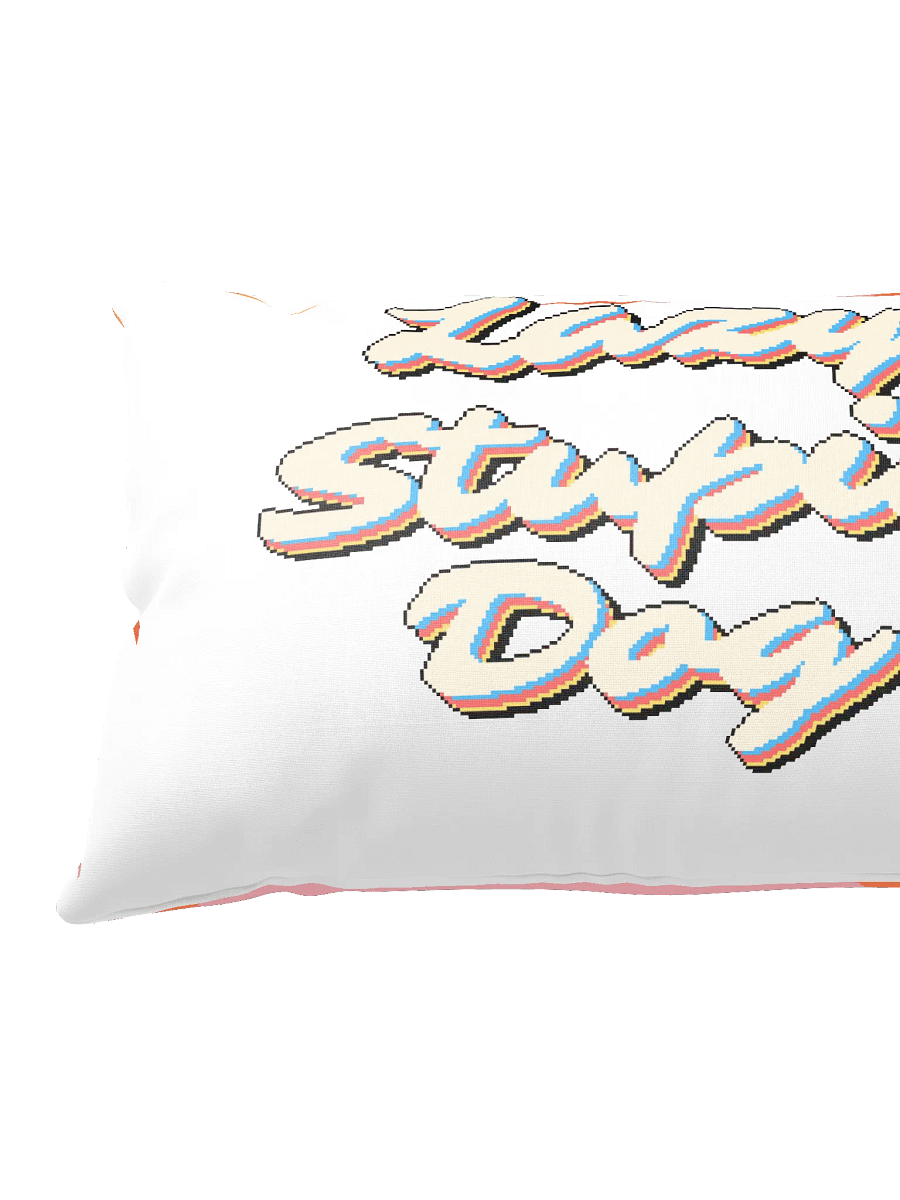 "Lazy Stupid Dog" Retro Pixel-Art Pillow product image (3)