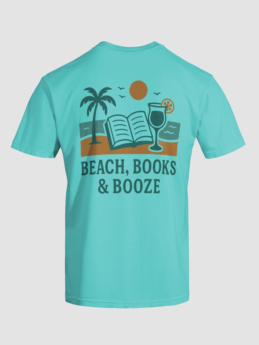 Boozy Book Club Beach Day T-Shirt product image (119)