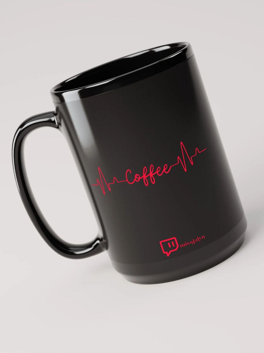 Coffee Heartbeat Coffee Mug w/ logo product image (3)