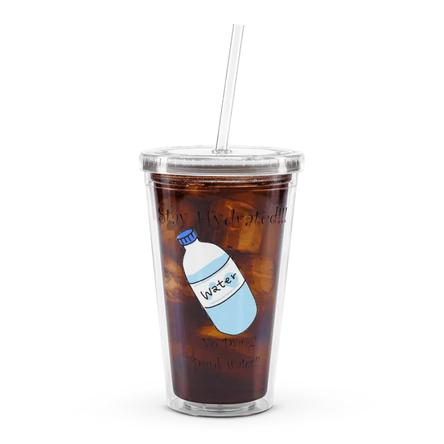 Hydrate! Clear Straw Cup product image (7)