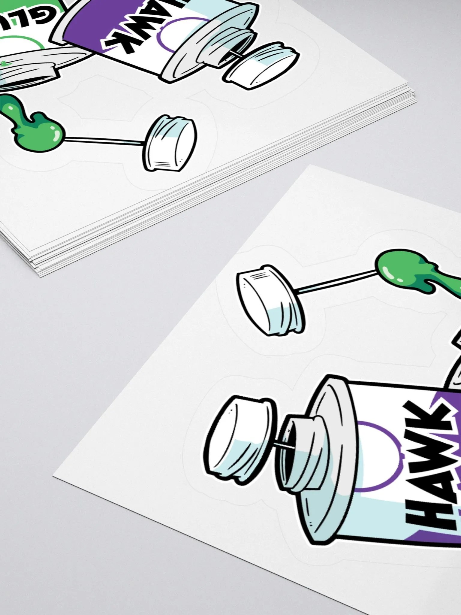 HAWK GLUAH STICKER product image (4)