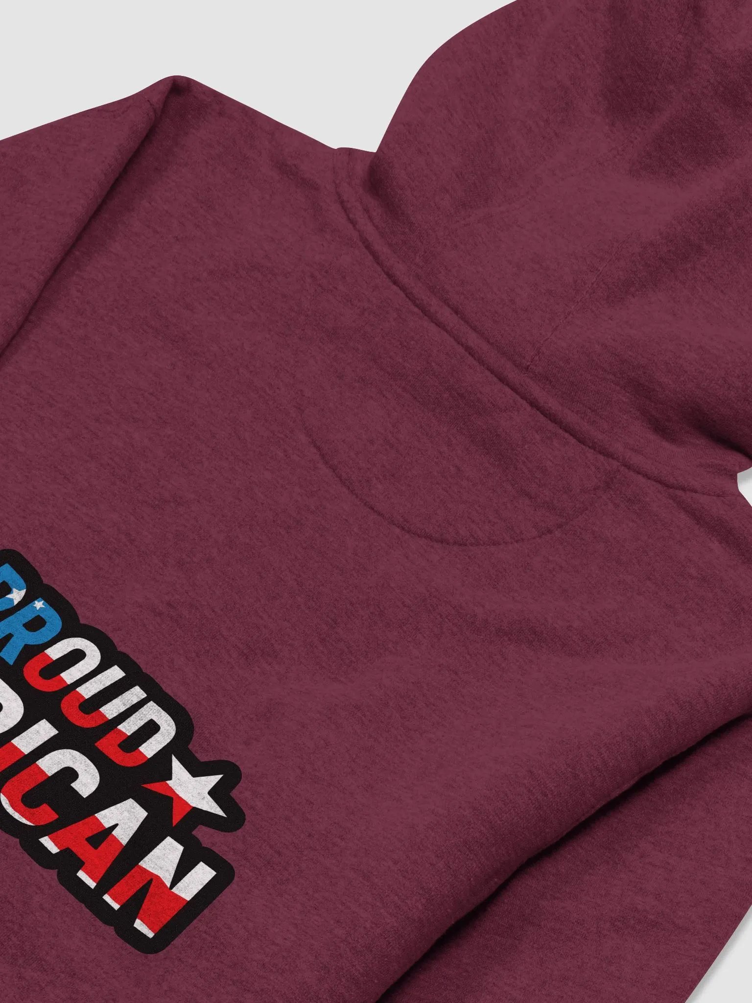 Hoodie: Proud American product image (10)