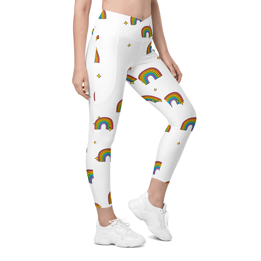 Stellar Rainbow Crossover Leggings product image (5)