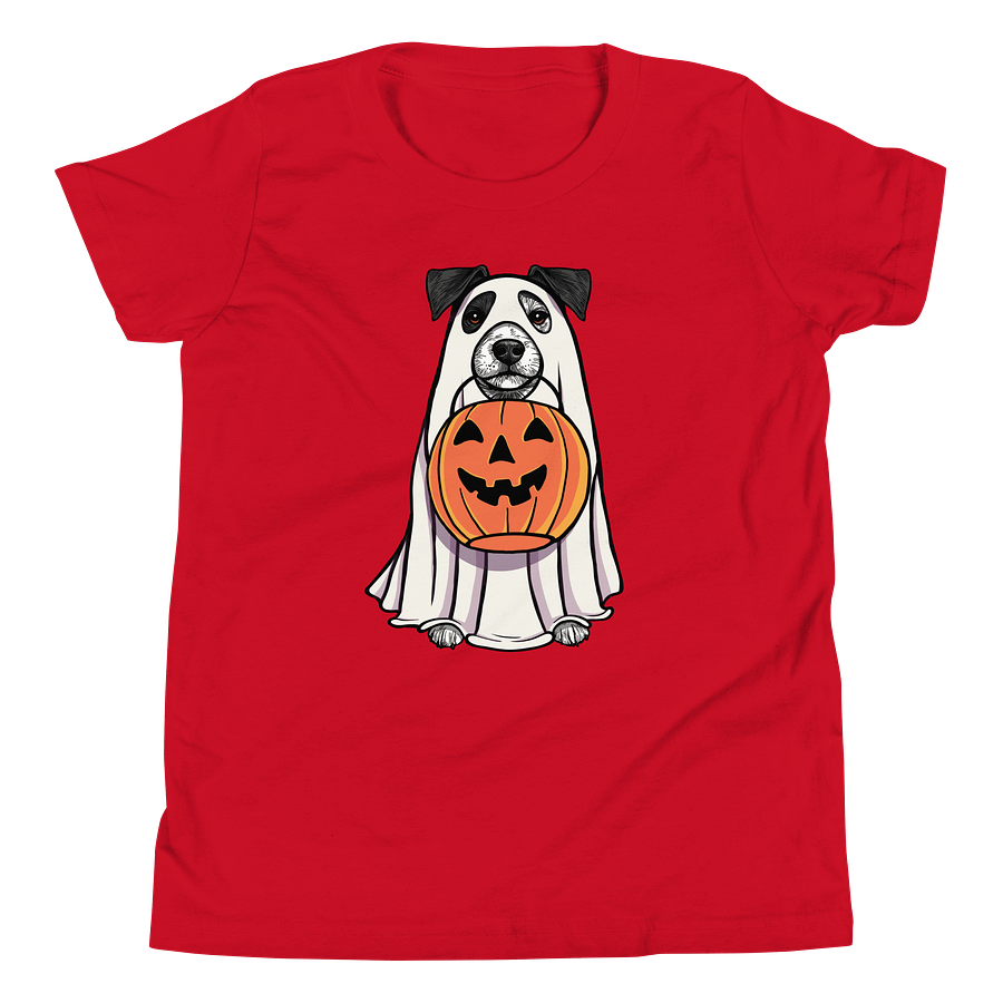 Halloween Jack Russell Terrier(Black & White) Youth T-Shirt product image (24)