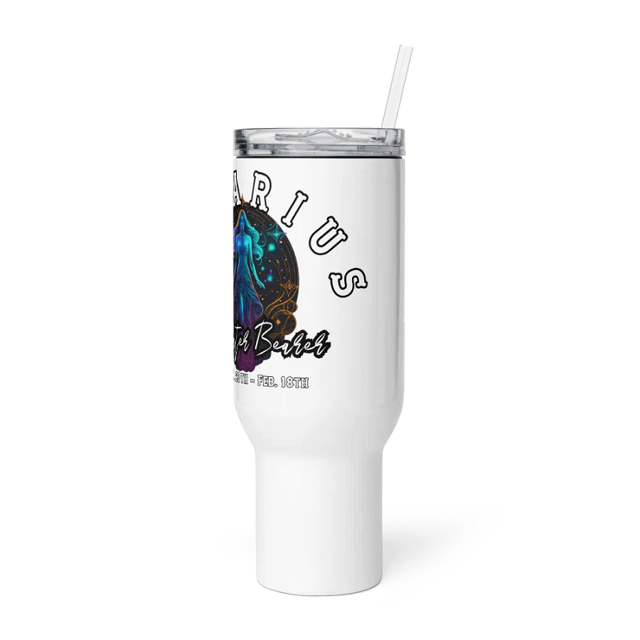 Aquarius - Zodiac Travel Mug w/ Handle product image (2)