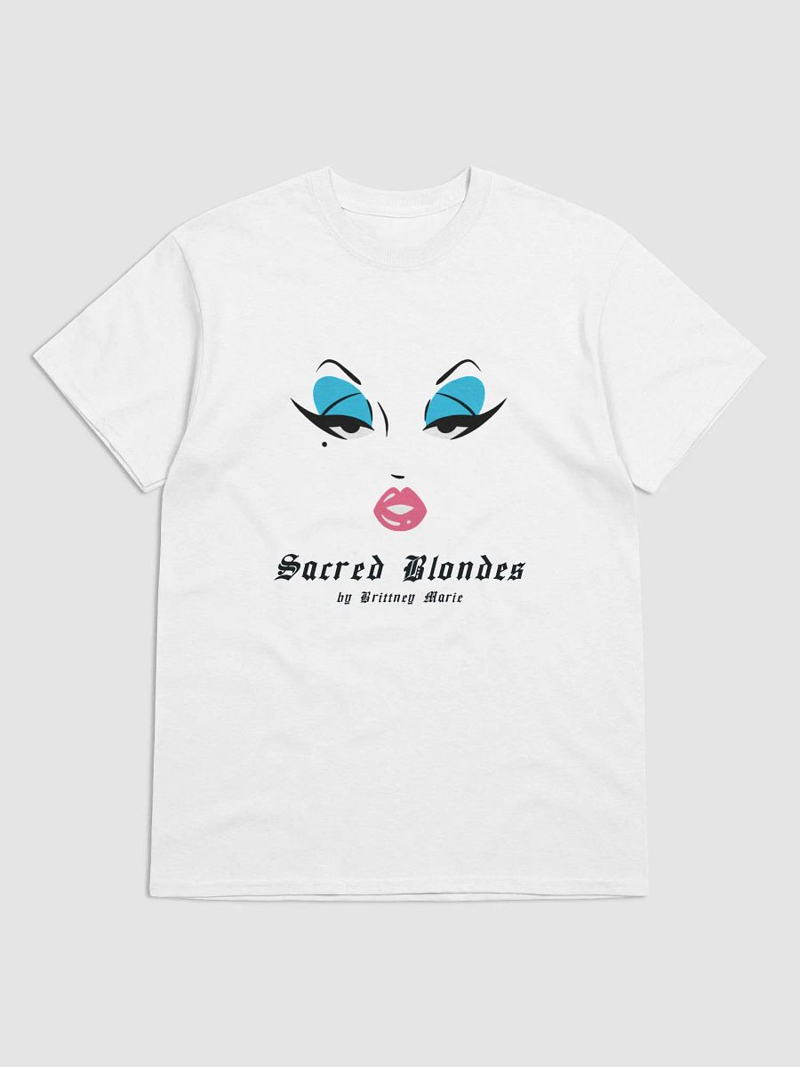 Sacred Blondes logo t-shirt product image (17)