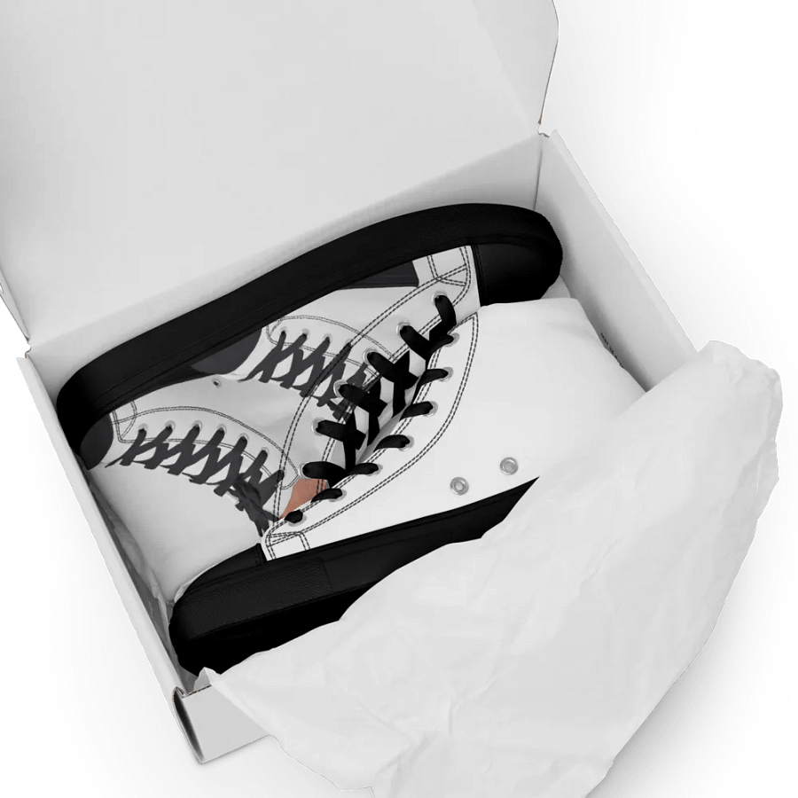 Women's High Top Canvas Shoes (1) 5, 5.5, 6, 6.5, 7, 7.5, 8, 8.5, 9, 9.5, 10, 10.5, 11, 11.5, 12 product image (8)