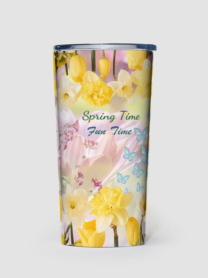 Spring butterflies 20oz Stainless Steel Tumbler mothersday gift moms daughters wife product image (1)