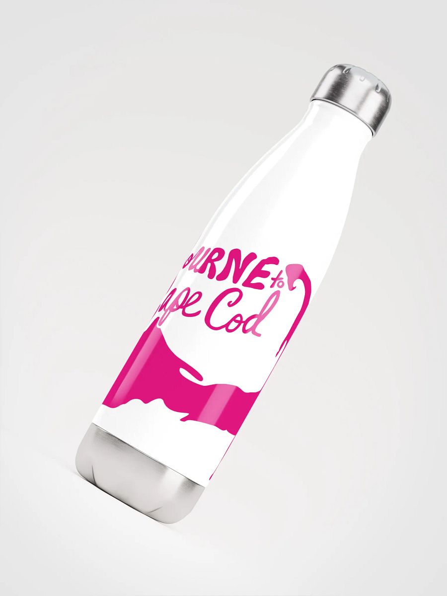 BOURNE to Cape Cod™ | Stainless Bottle | Vibrant Pink on White 💧 product image (4)