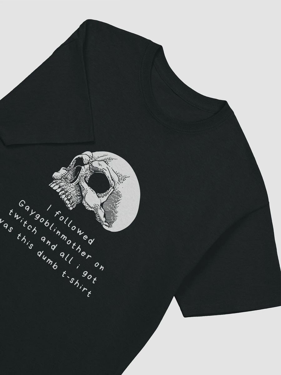 I followed Gaygoblinmother on twitch and all i got was this dumb t- shirt product image (13)