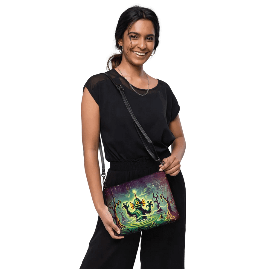 Monster in the Swamp Crossbody Bag - Spooky Purse product image (10)