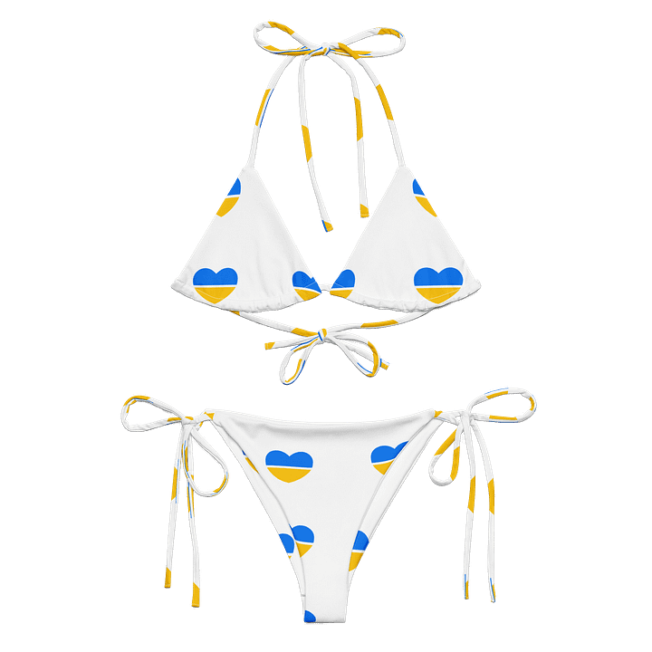 Sunset Heartstrings Recycled Bikini Set product image (2)