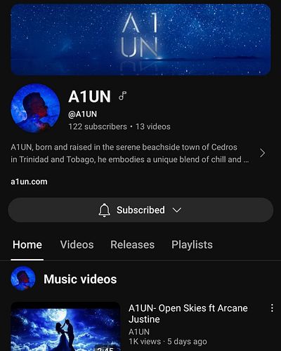 Appreciation post! 1st goal met ✅️ Thanks for getting me over 100 youtube subscribers ❤️ & crossing 100 Spotify monthly liste...