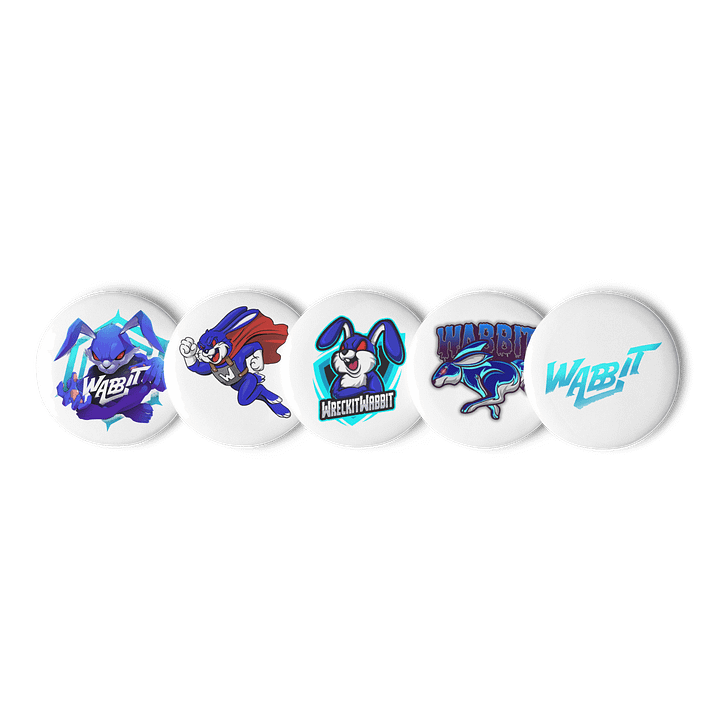 Wabbit Timeline Logo Pins product image (1)