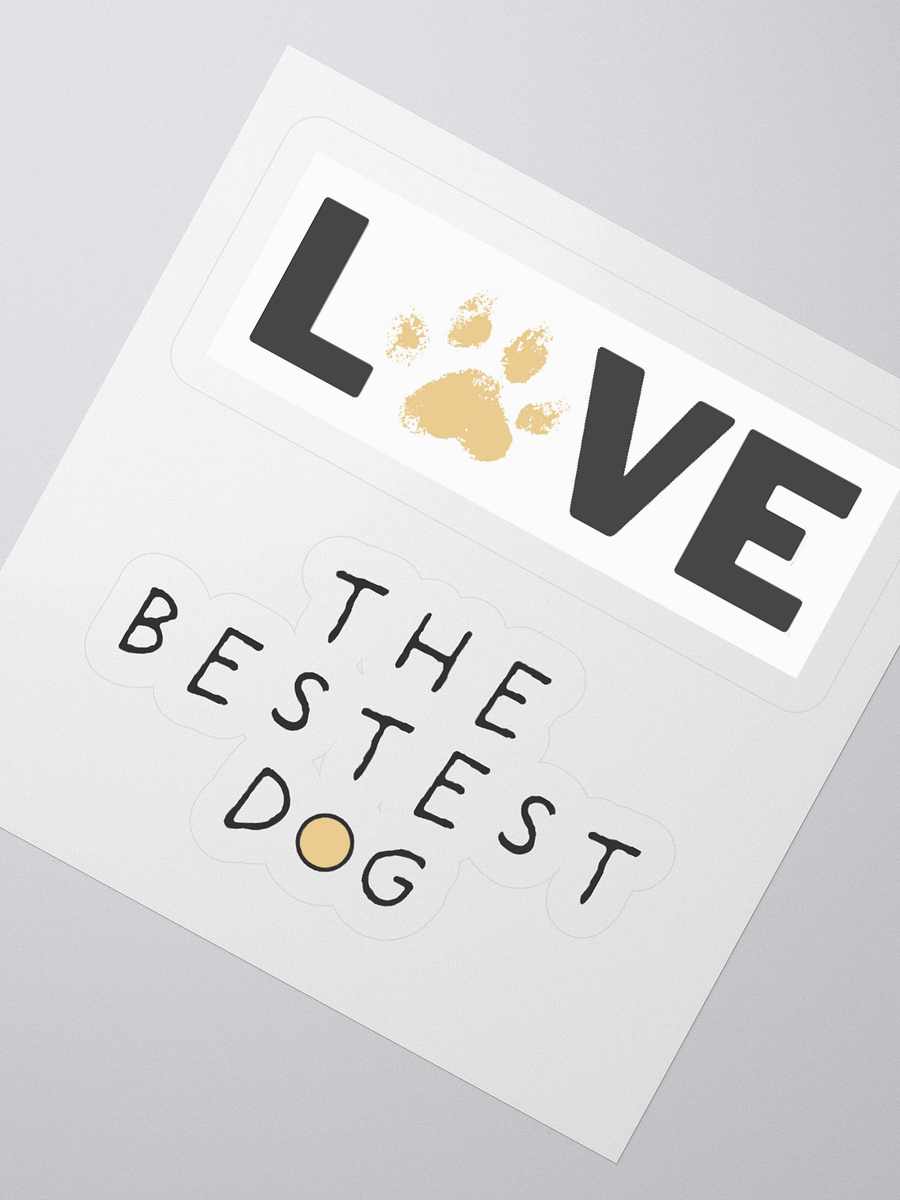 The Bestest Dog + Love Stickers product image (2)
