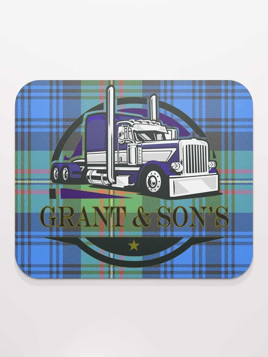 Grant & Son's Tartan Truck Mouse Pad product image (2)