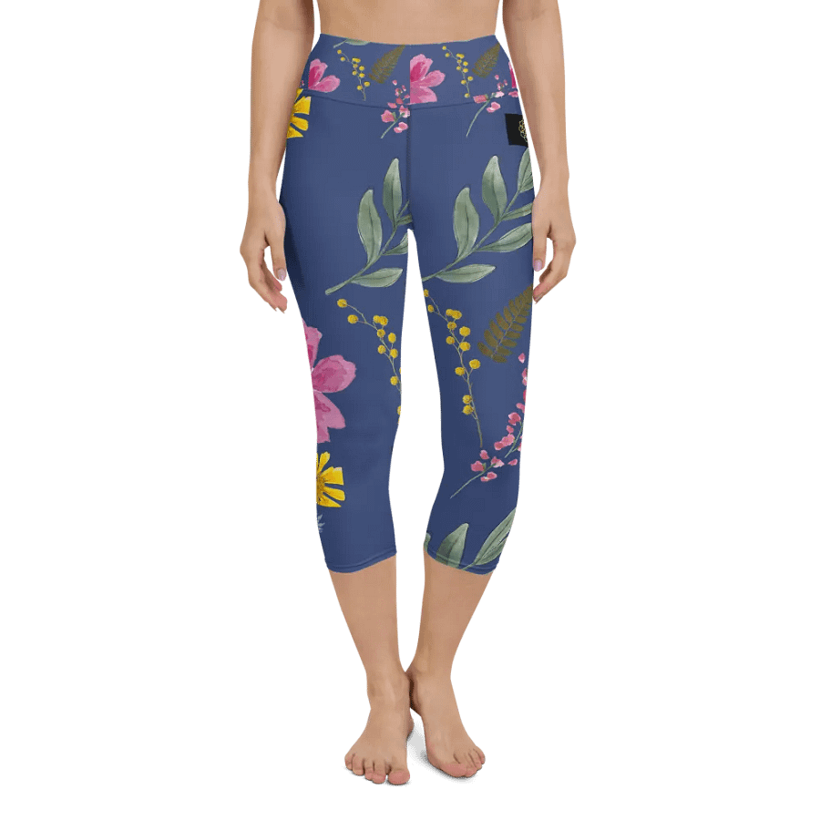 Floral Harmony Activity Capri Leggings product image (4)
