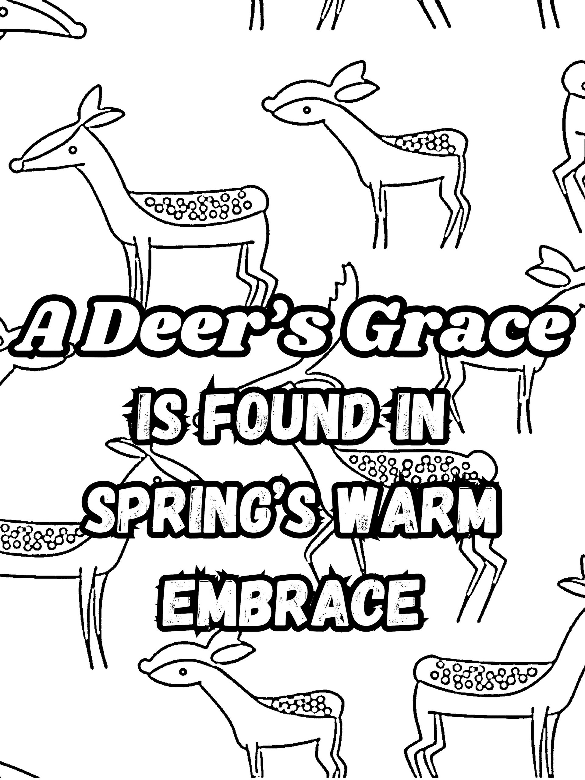 Spring into Spring Coloring Book for Adults product image (4)