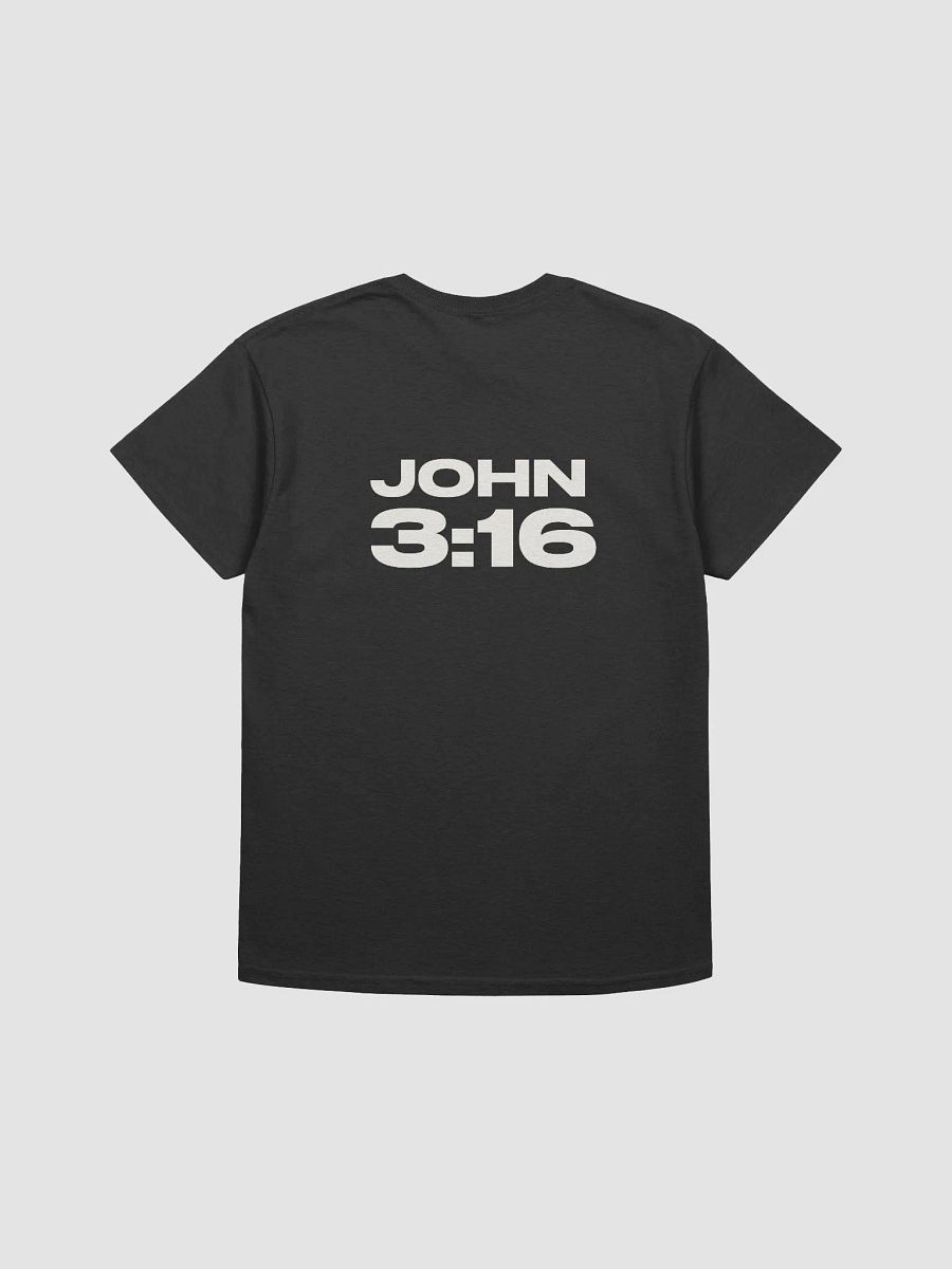 John 3:16 T-Shirt Black product image (2)