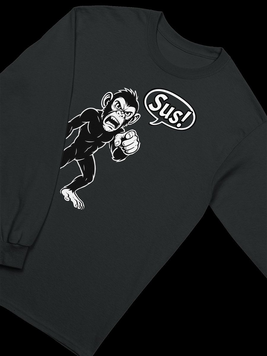 Sus Monkey - Funny - Meme - Gildan Ultra Cotton Unisex Long Sleeve T-Shirt product image (3)