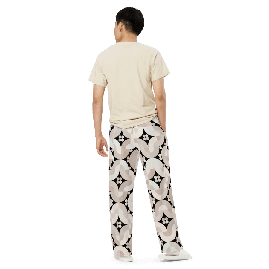 BUIII Retro Harmony: Whispering Sands Wide-Leg Pants product image (5)