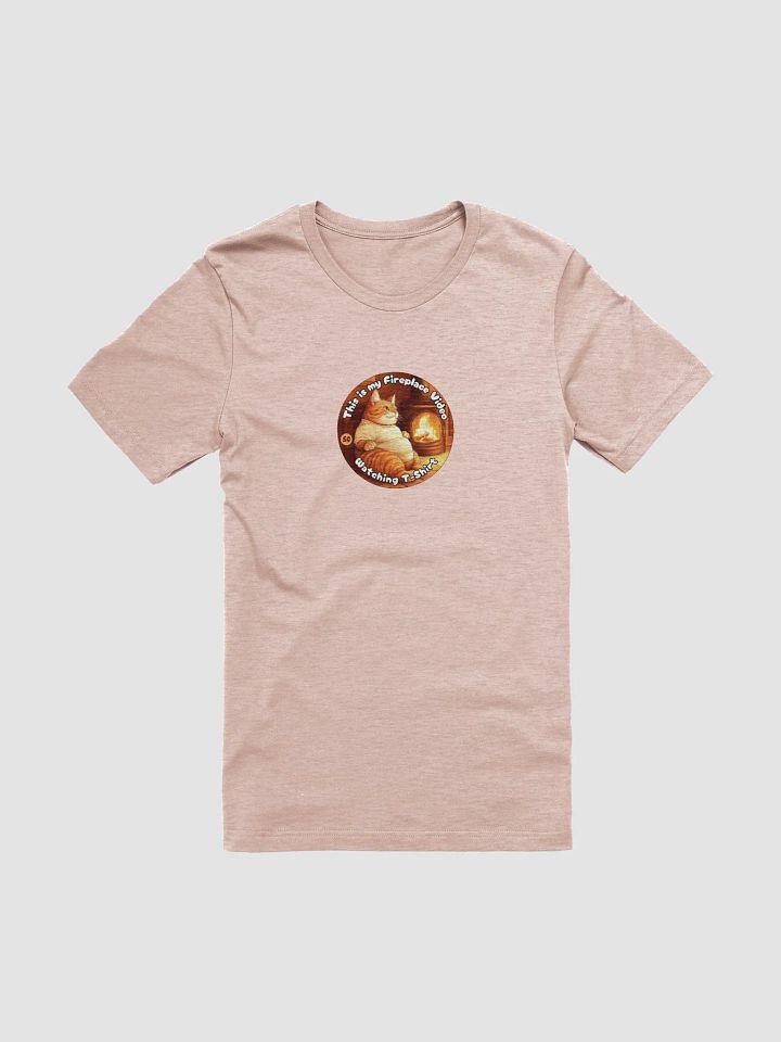 Cozy Cat - This is my Fireplace Video Watching T-Shirt | Tee product image (1)