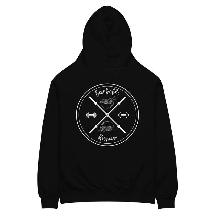 Barbells & Ramen X Emblem Unisex Hoodie product image (2)